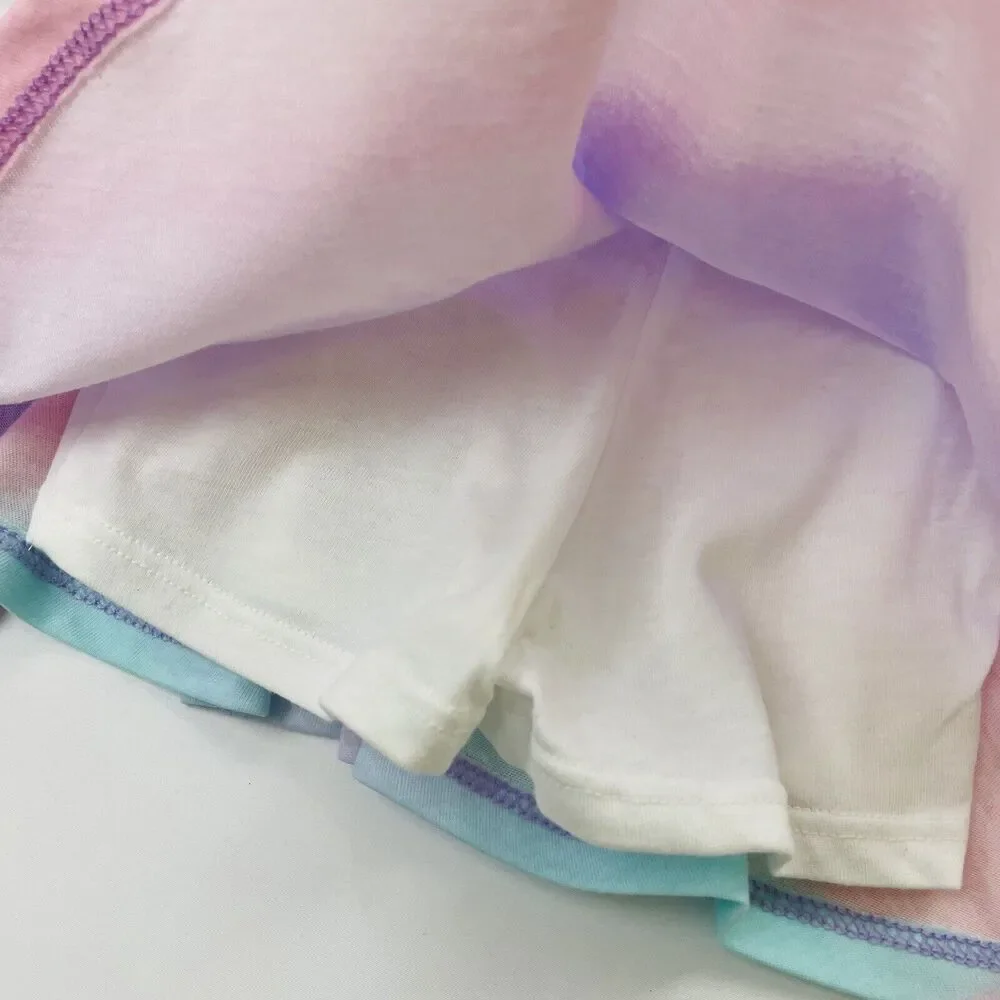 Children’s Place Baby Girl Tie-Dye Skorts & Blouse Set – Size 12–18M - Picture 3 of 5